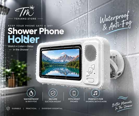 Waterproof Anti-Fog Shower Phone Holder